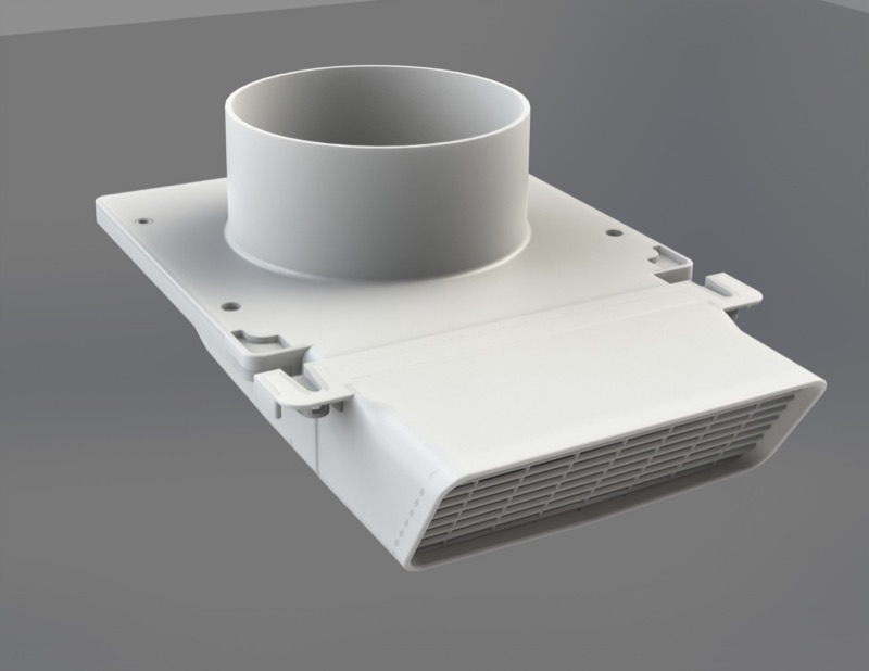 PreVentIt soffit vent product render